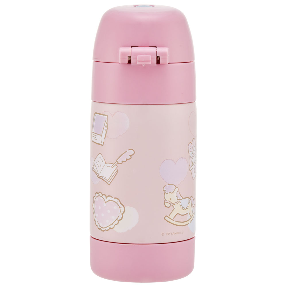マイメロディ 常温用 直飲み 水筒 380ml 1層 ステンレス マグ ボトル