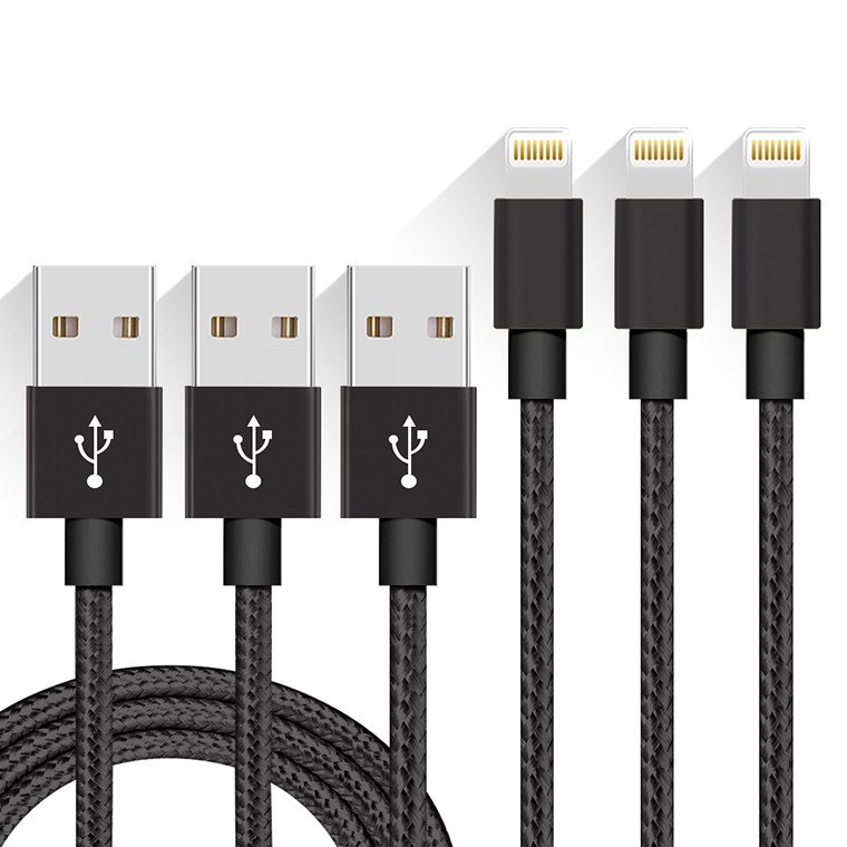 L&Lスマホサービス 1m+1m+2m 3本セット iPhone14 Plus 充電ケーブル