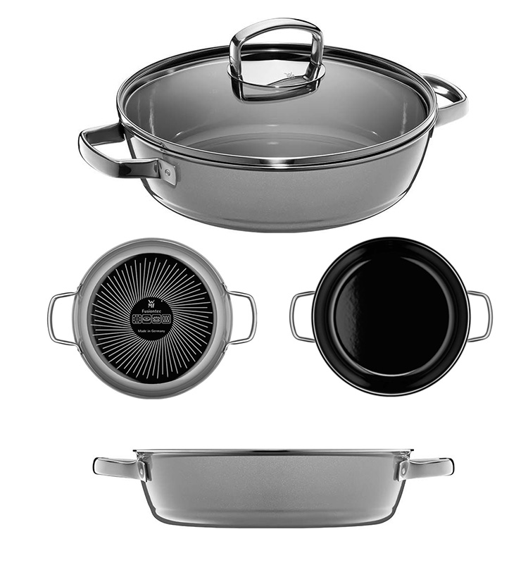 WMF フュージョンテック ミネラル ロースター 28cm （4.2L 鍋 両手鍋