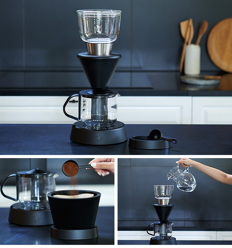 EPEIOS（エペイオス） EPEIOS FoElem スマートコーヒーメーカー Mocca