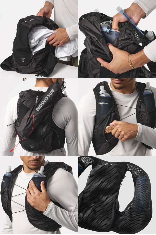 SALOMON（サロモン） ランニングベスト メンズ ACTIVE SKIN 12