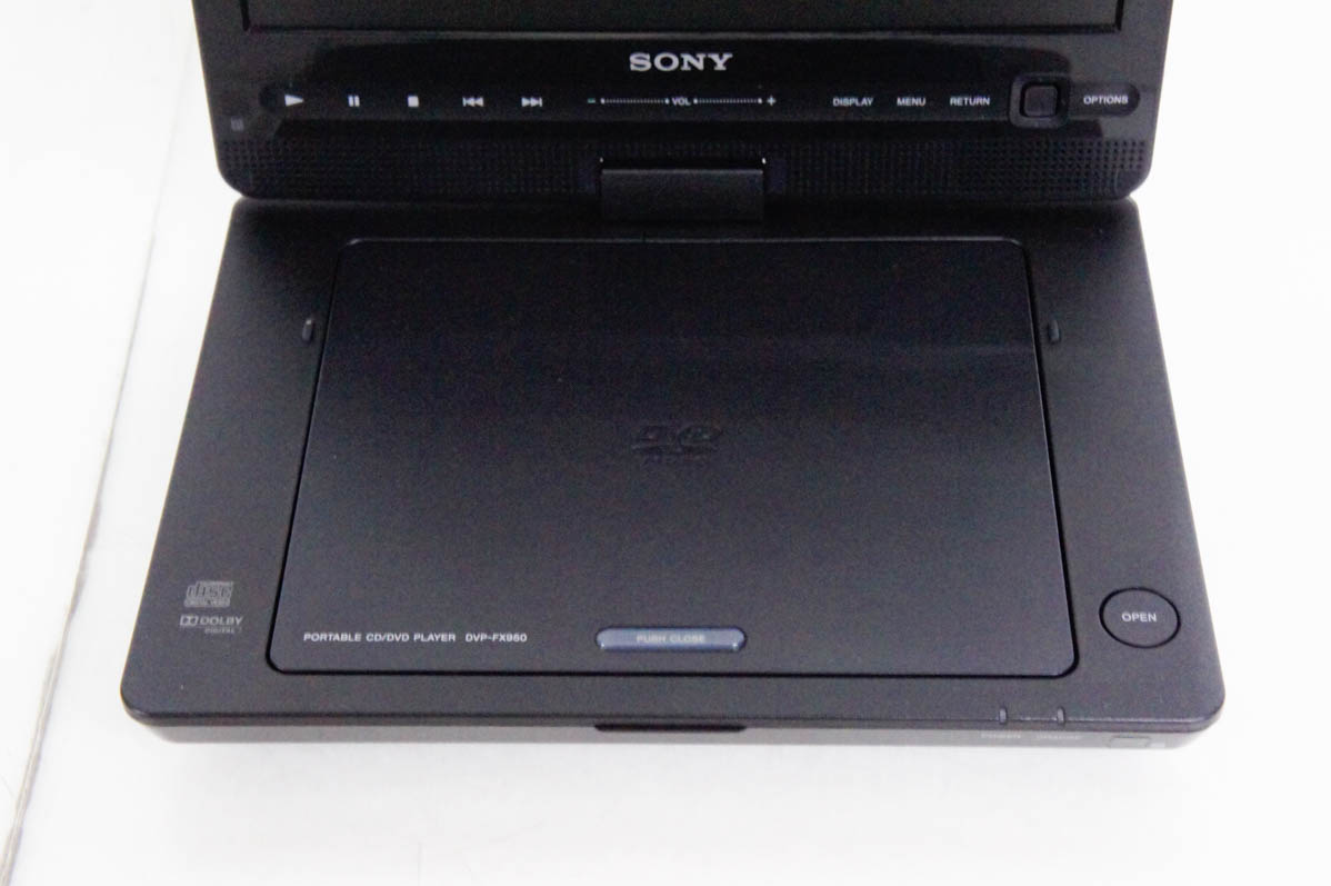 中古 SONYソニー 9V型 ポータブルDVDプレーヤー DVP-FX950 : エス
