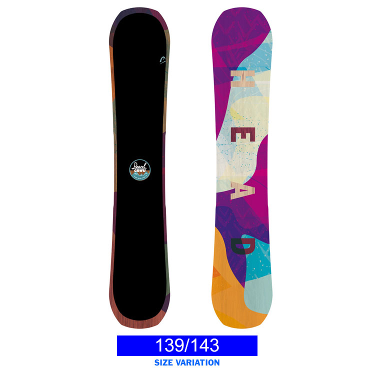 HEAD（ヘッド） 22-23 HEAD PEARL スノーボード 板 ロッカー ボード