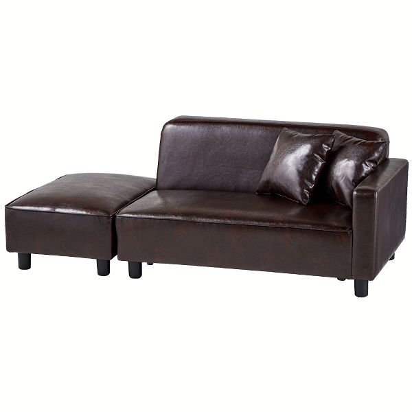 新生活応援◇2,000円OFFクーポン] ソファー 2人掛け オットマン