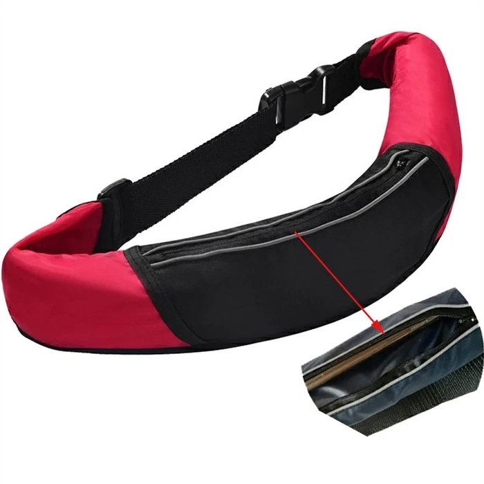 ポケット付き]ライフジャケット 腰巻タイプ 救命胴衣 釣り CE認証取得