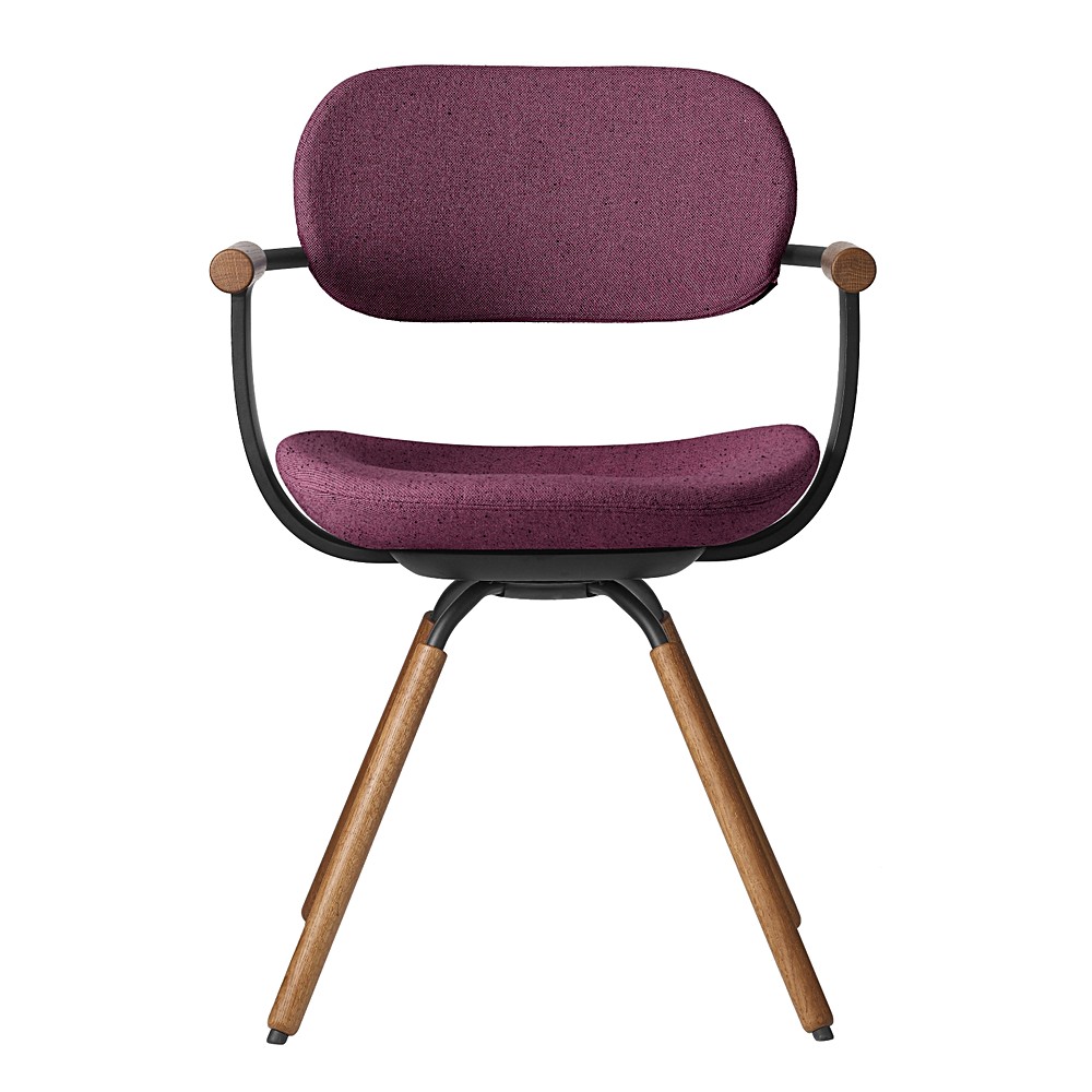 vertebra03 オフィスチェア イトーキ バーテブラ03 木脚 座面回転 脚