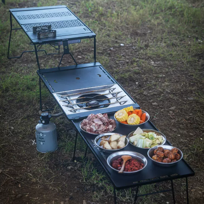 CAMPINGMOON IGT 天板 ブリッジテーブル フィールドラック 連結 連結用