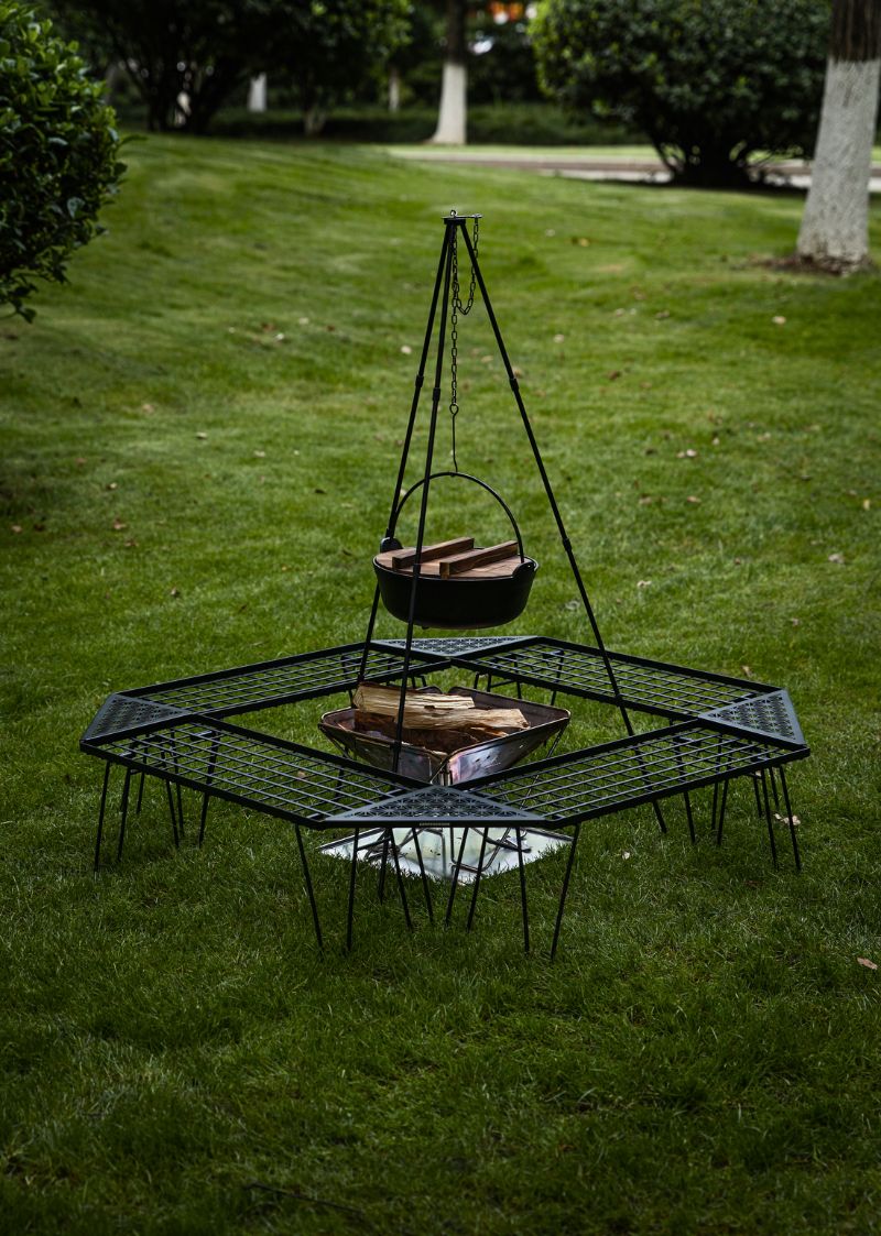 CAMPINGMOON フィールドラック 天板 4枚 セット 連結 拡張 ミニマル