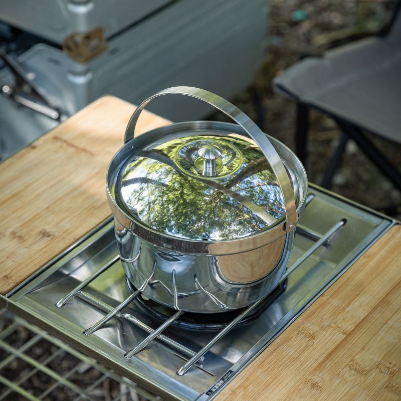 CAMPINGMOON ライスクッカー ミニ キャンプ アウトドア クッカー 鍋