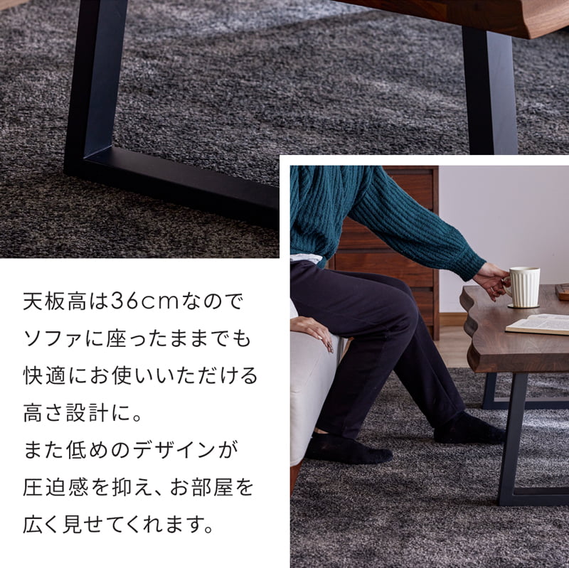 Living＆Journey（リビングアンドジャーニー） センターテーブル 座卓