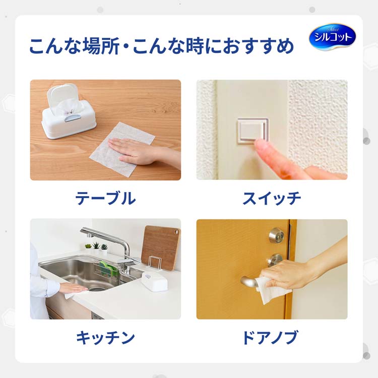 シルコット 99.99% 除菌ウェットティッシュ アルコールタイプ 詰替 ( 8