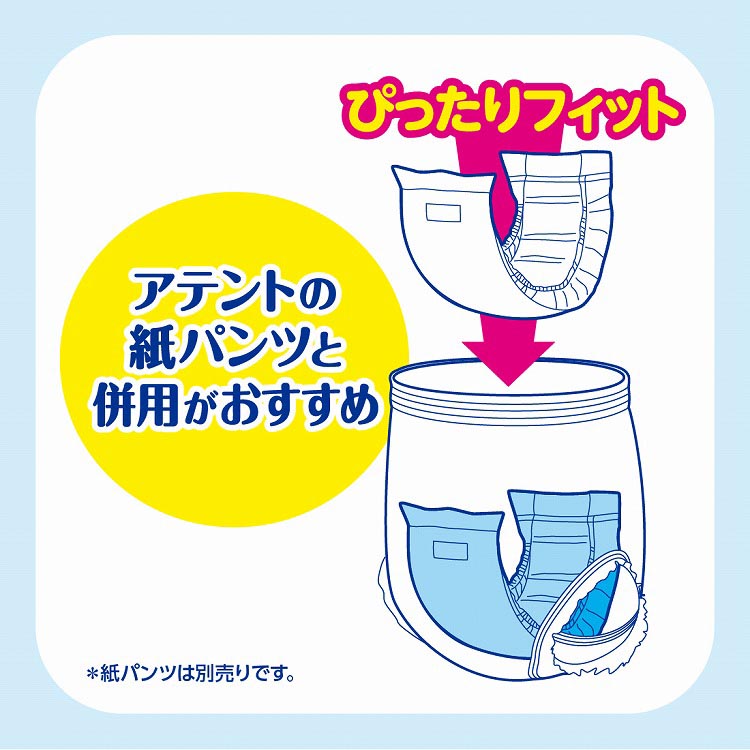 アテント 紙パンツ用すっきりパッド 2回吸収 ( 48枚入 )/ : 爽快