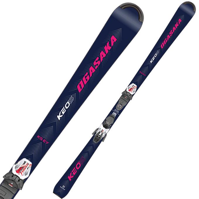 OGASAKA（オガサカ） スキー板 金具付 KEO'S ケオッズ 【2024-2025