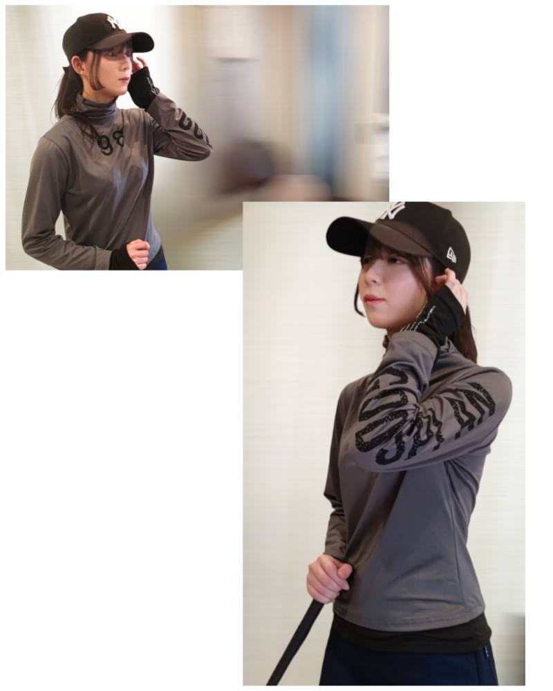 ゴルフウェア レディース トップス 長袖 春夏 UVカット 日焼け防止 uv