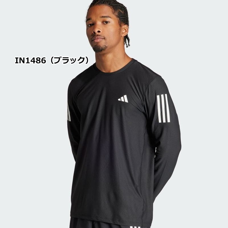 adidas（アディダス） ランニング Tシャツ 長袖 メンズ トレーニング