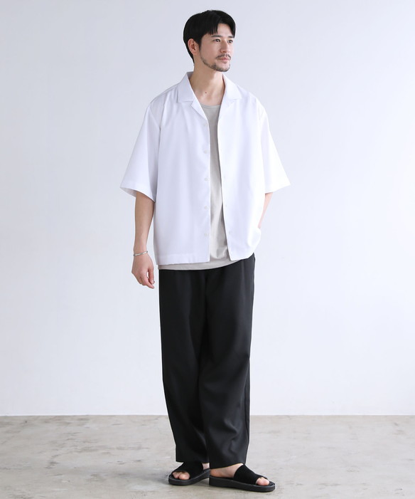 セットアップ 3点セット】メンズ 夏 春 半袖 オープンカラーシャツ