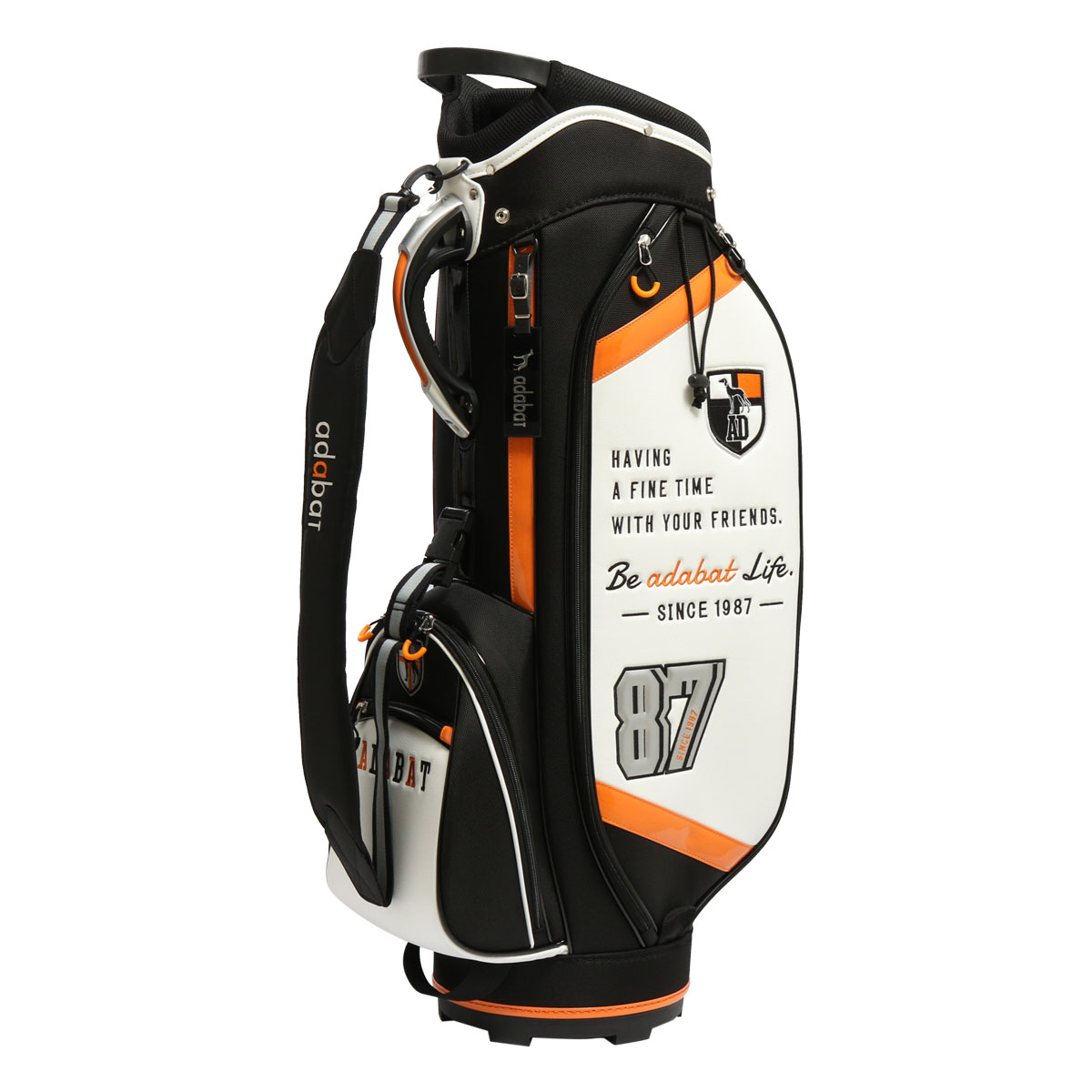 adabat（アダバット） ゴルフ キャディバッグ カート型 9型 47インチ