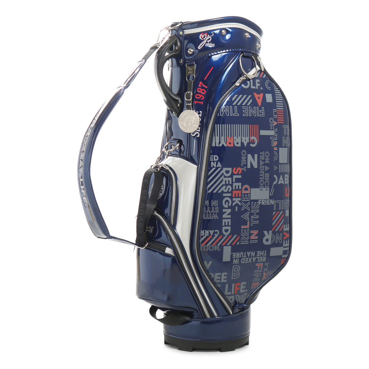 adabat（アダバット） ゴルフ キャディバッグ カート型 9.0型 47インチ