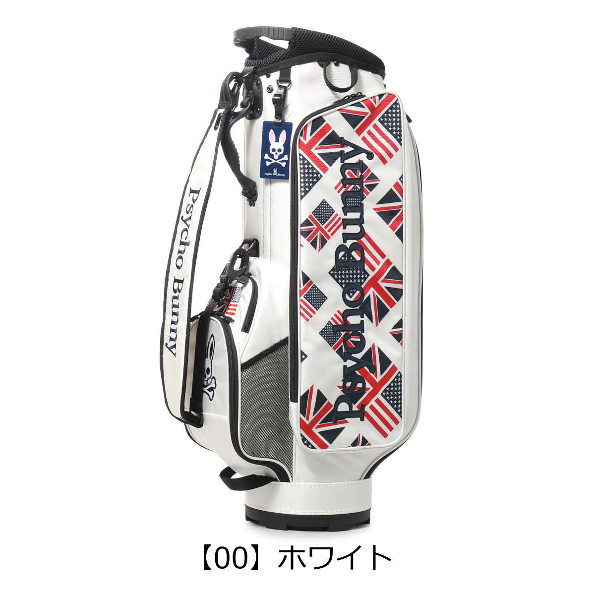 Psycho Bunny（サイコバニー） ゴルフ キャディバッグ ゴルフバッグ
