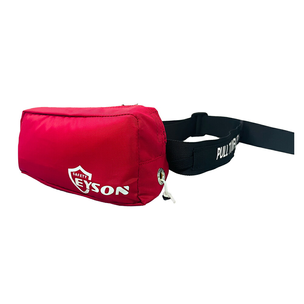 ライフジャケット ウエスト ポーチタイプ 手動膨張式 男女兼用 3色