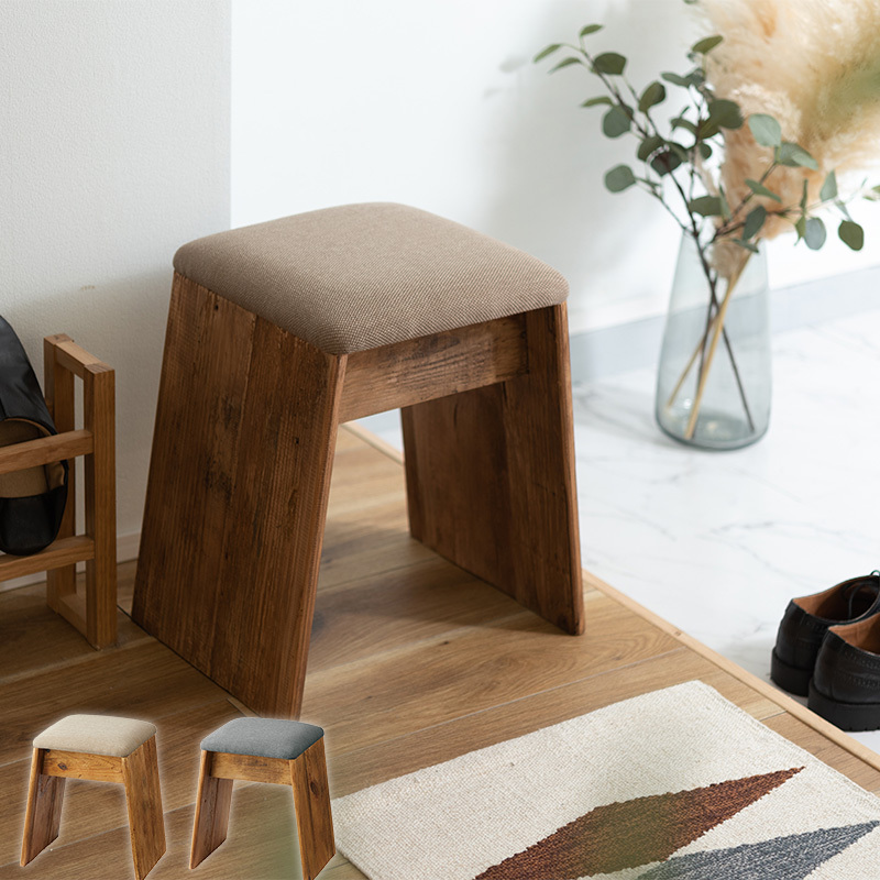 玄関 椅子 スツール チェア おしゃれ 木製 腰掛け かわいい 天然木