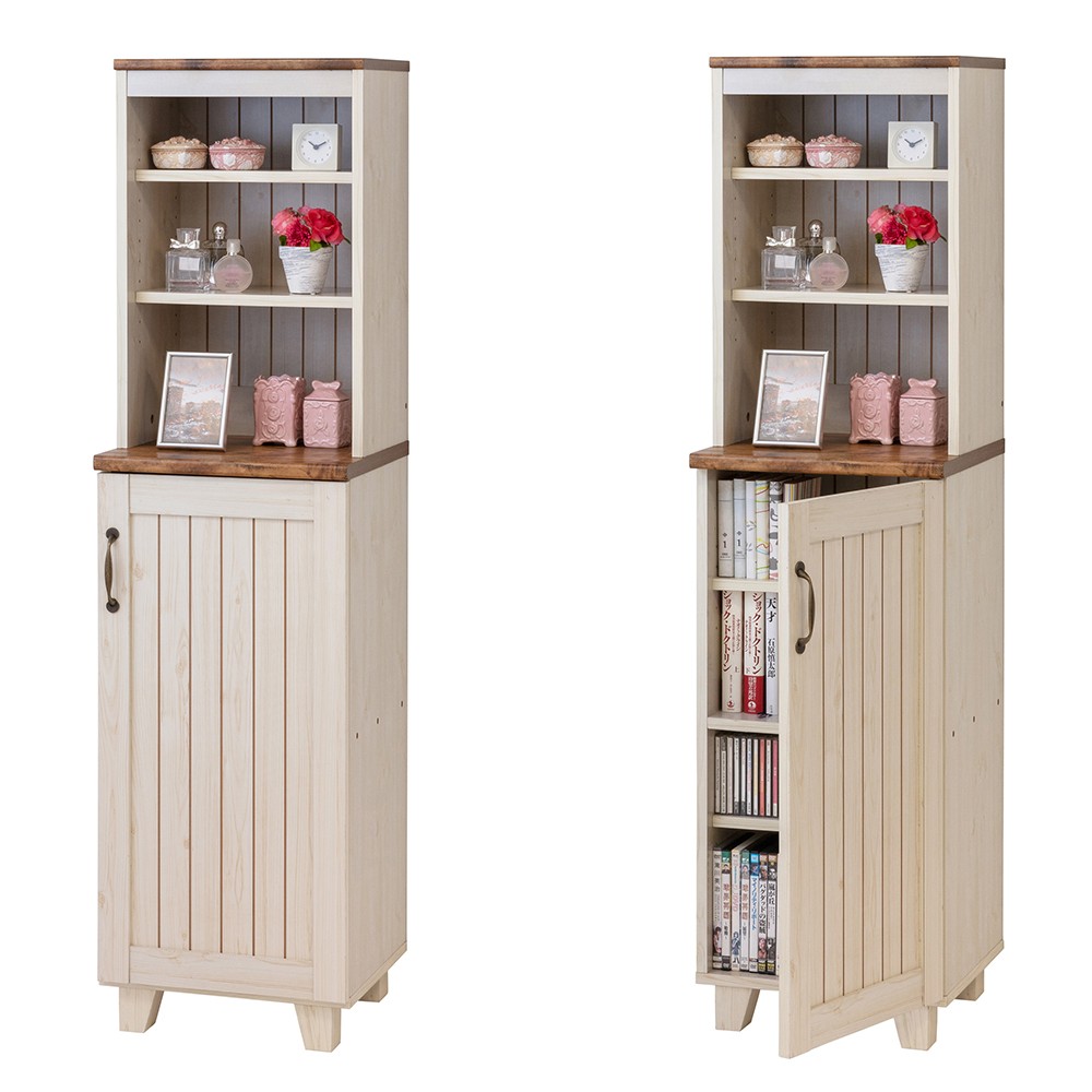 キャビネット 食器棚 食器 収納 リビング カントリー 幅40cm キッチン