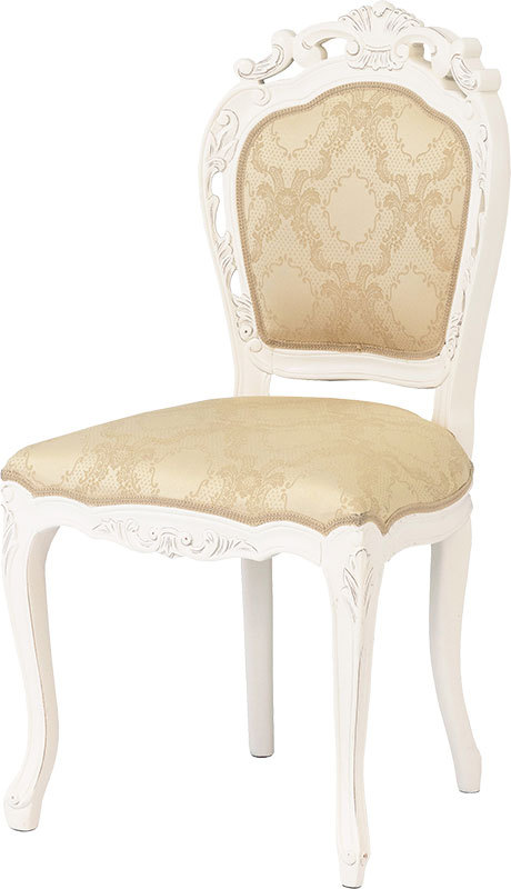 ダイニングチェア 椅子 肘なし クッション おしゃれ エレガント 完成品