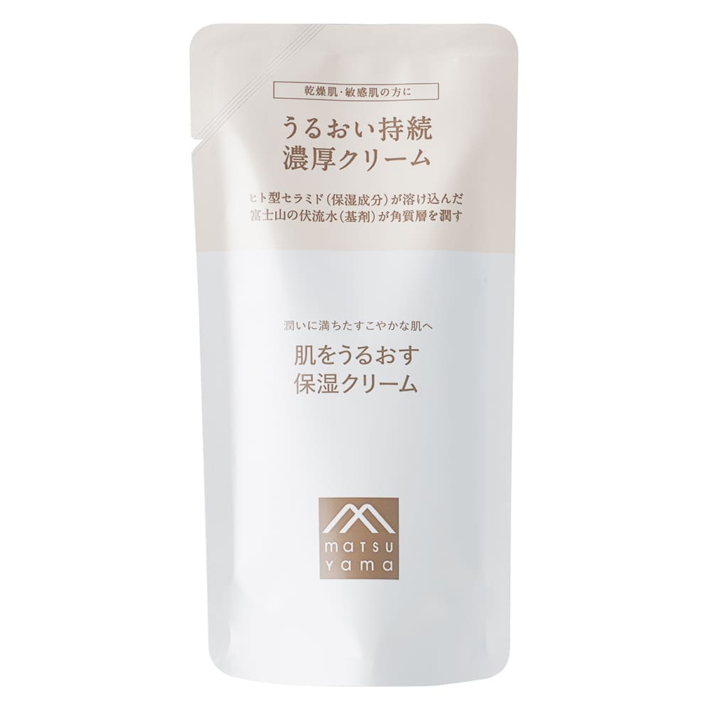 松山油脂 肌をうるおす保湿クリーム 詰め替え 45g スキンケア 乾燥肌