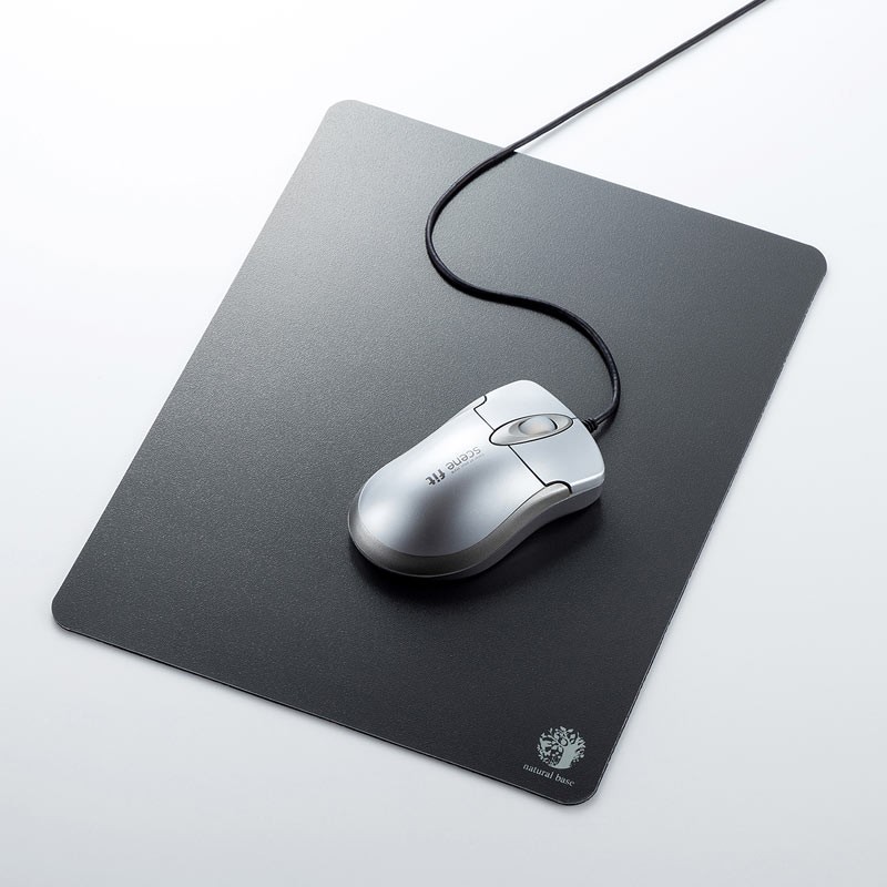 SANWA SUPPLY（サンワサプライ） マウスパッド ベーシック ブラック L