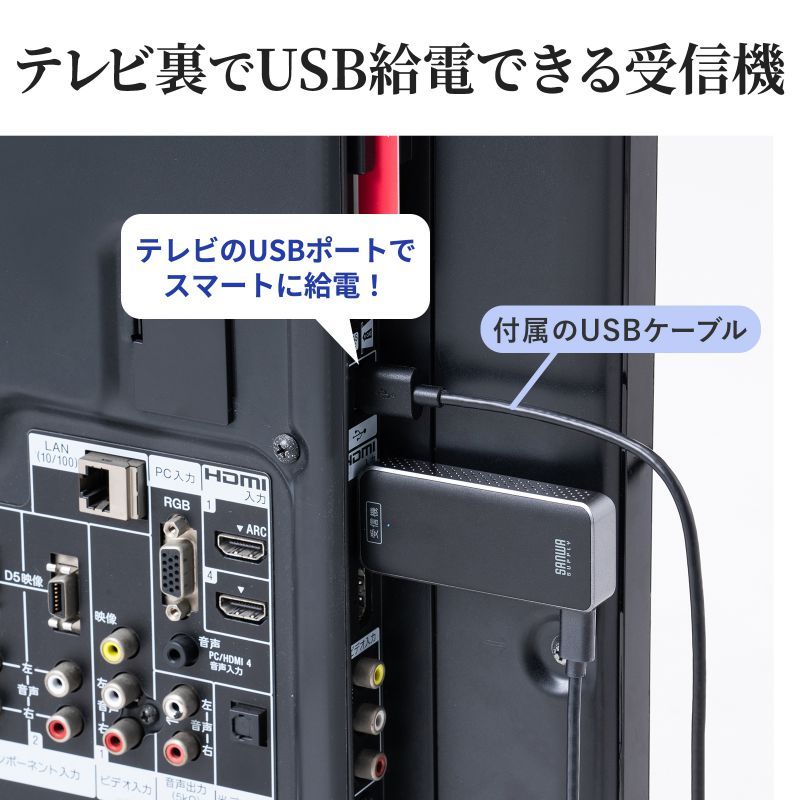 SANWA SUPPLY（サンワサプライ） ワイヤレス HDMI エクステンダー 無線