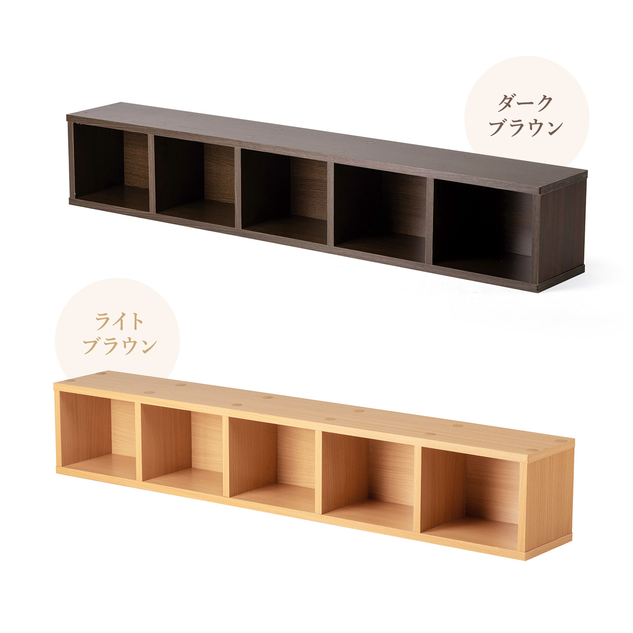 SANWA SUPPLY（サンワサプライ） 隙間収納 19cm スリムラック 5段 木製