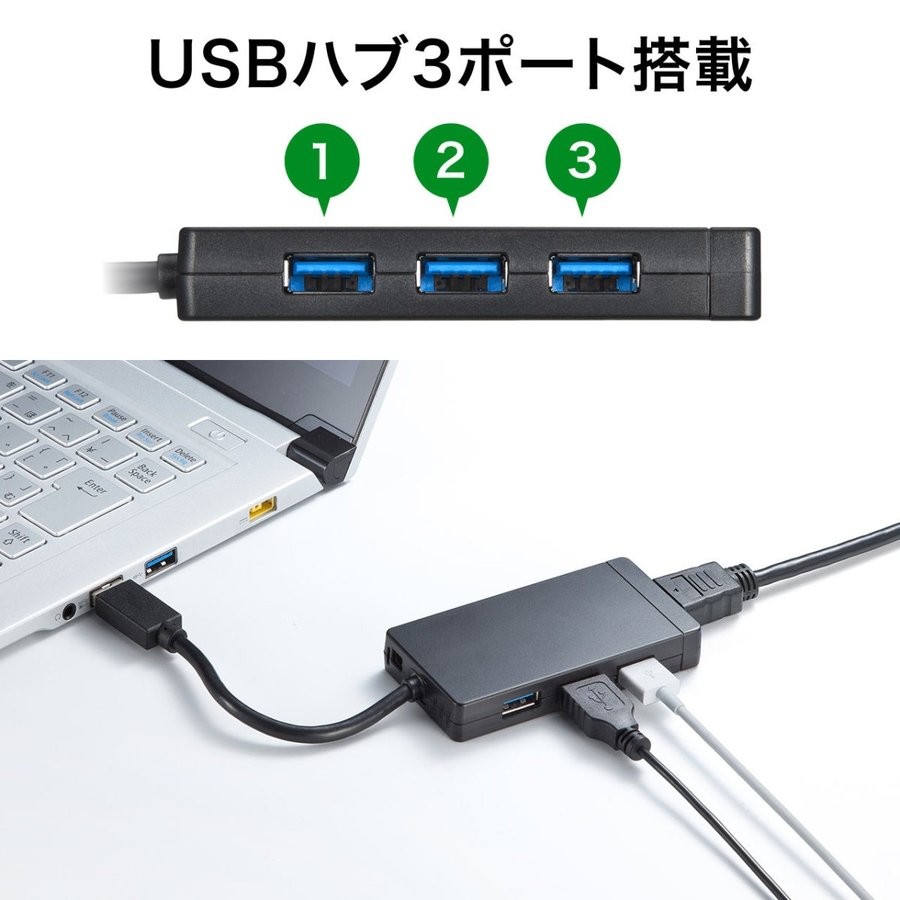 SANWA SUPPLY（サンワサプライ） USB HDMI 変換 アダプタ USB3.0 USB