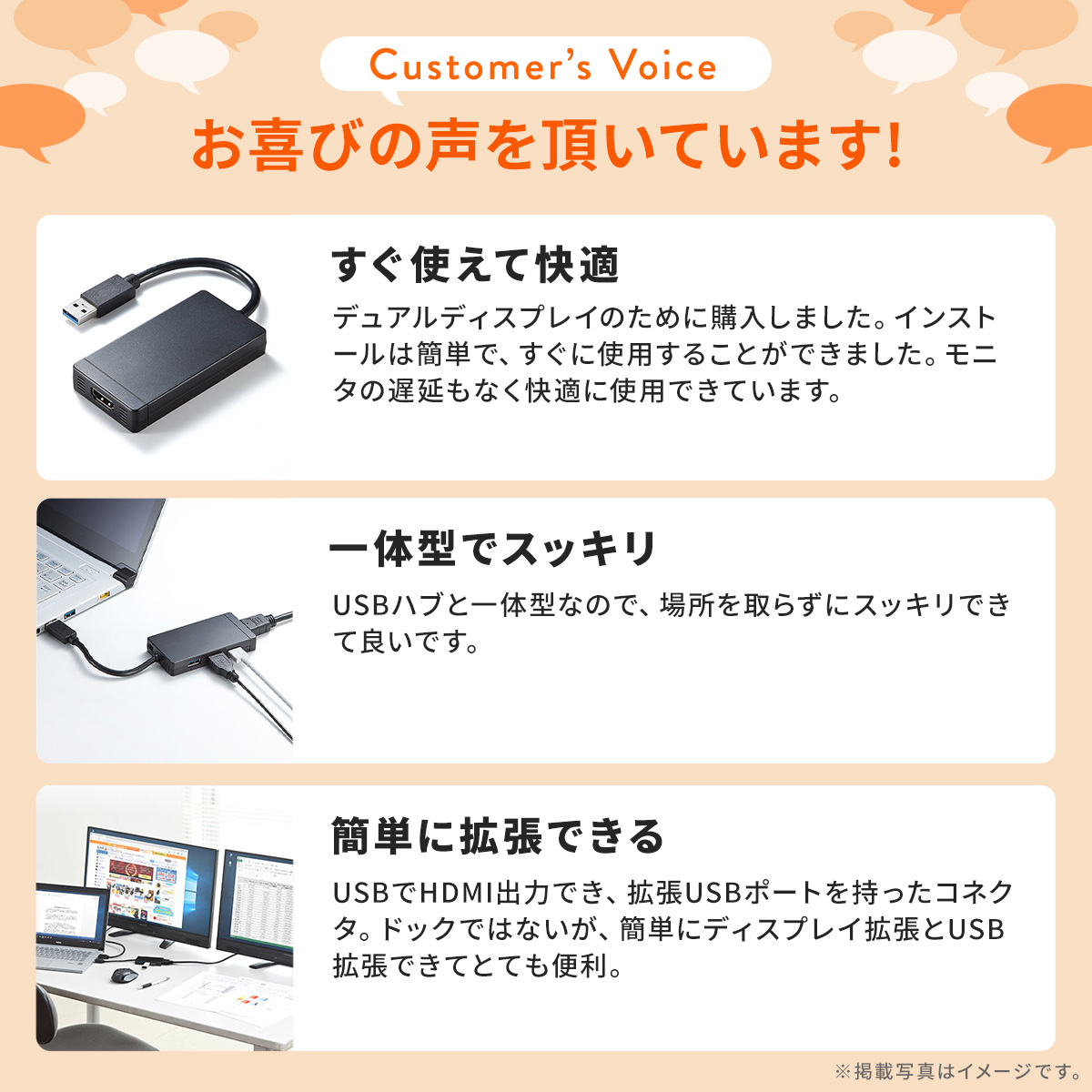 SANWA SUPPLY（サンワサプライ） USB HDMI 変換 アダプタ USB3.0 USB