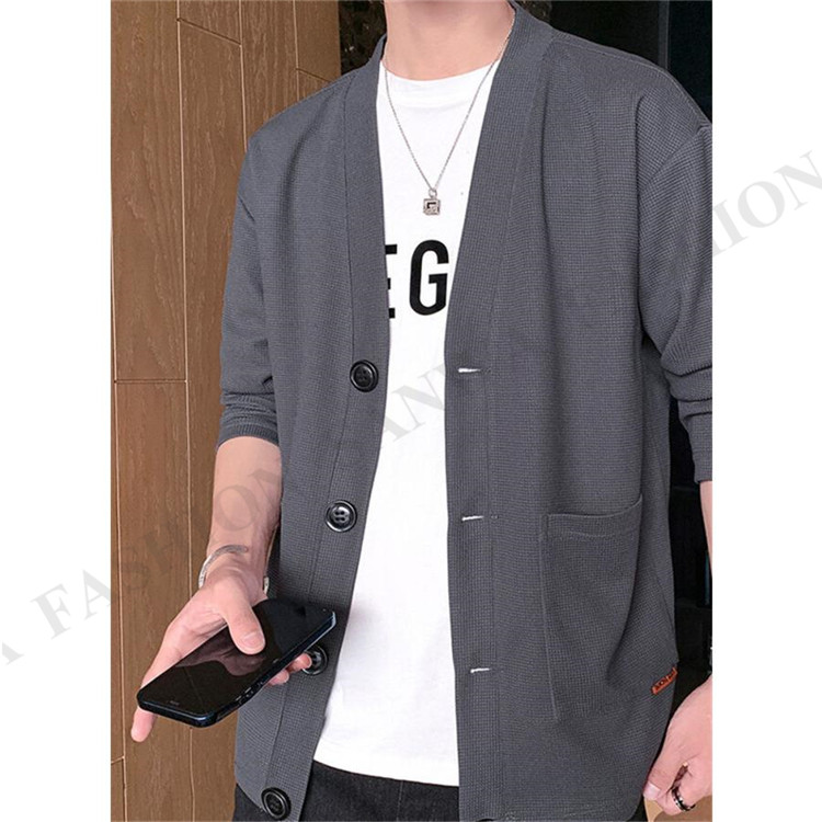 カーディガン メンズ 羽織り ジャケット マウンテンパーカー 薄手 秋物