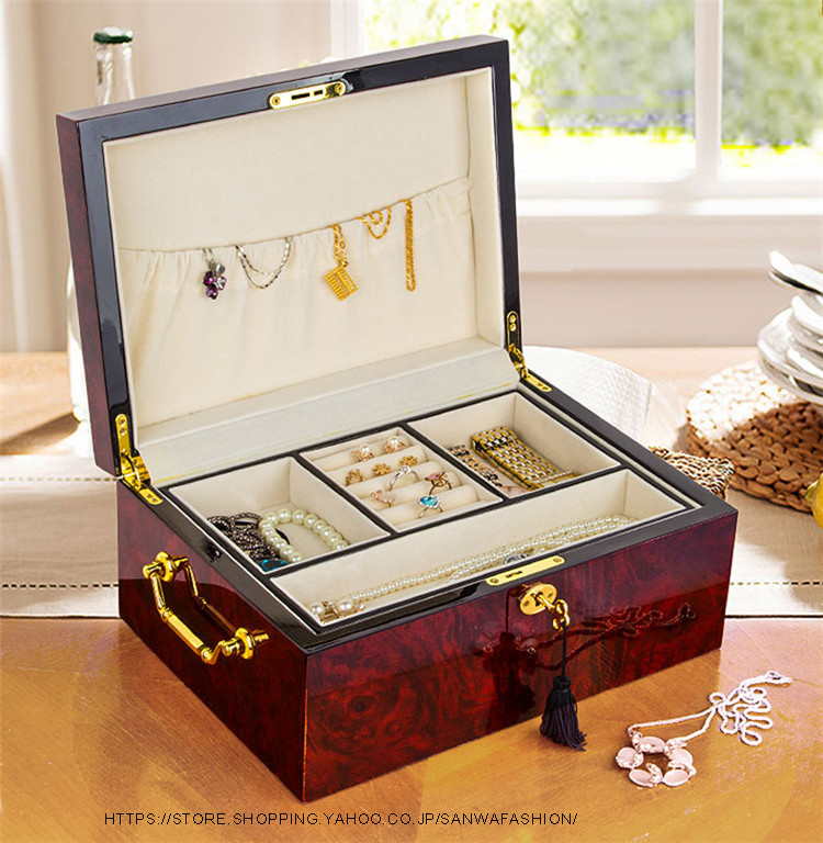 ジュエリーボックス アクセサリーケース アクセサリー収 納 コンパクト