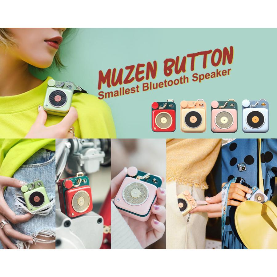 MUZEN（ムゼン） MUZEN Button 高音質 USB充電 小型 超軽量 ワイヤレス