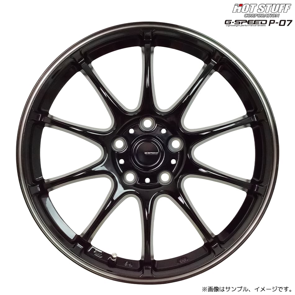 HOT STUFF（ホットスタッフ） ジー・スピード P-07 ホイール1本 16x6