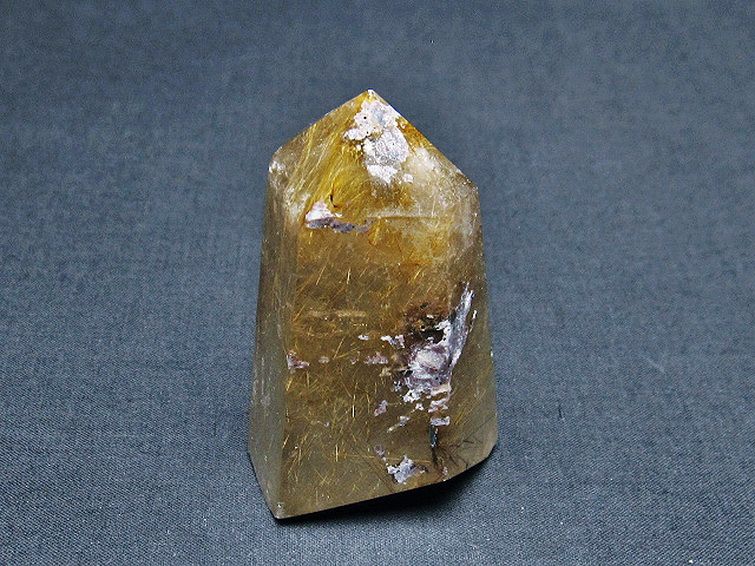 ゴールドタイチンルチル 六角柱[t725-2611]