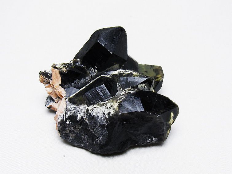 山東省産 モリオン 純天然 黒水晶 クラスター [t728-2171]