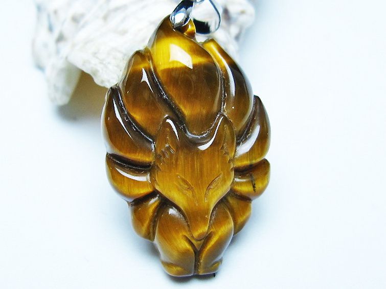 タイガーアイ ペンダント [t157-2939]