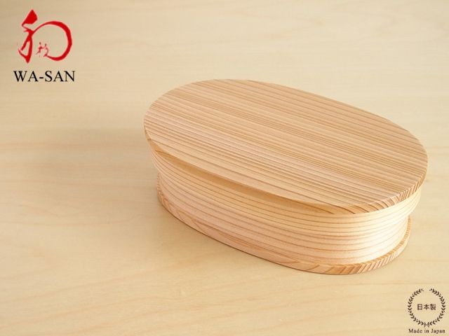 大館工芸社 曲げわっぱ 小判弁当 中 : 雑貨のお店セレクト・ペンギン