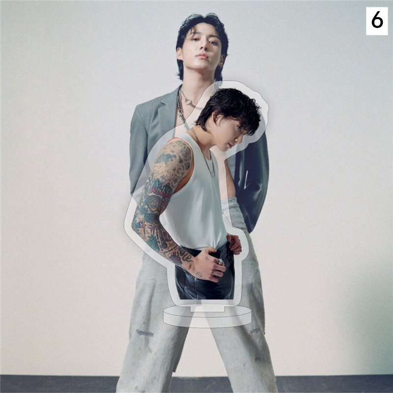 2番目半額 Jung Kookグッズ SEVEN グク CK 防弾少年団 写真 卓上 10cm