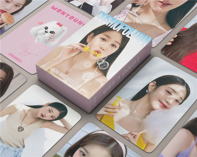WonYoungグッズ フォト カード 55枚 セット トレカ IVE ウォニョン