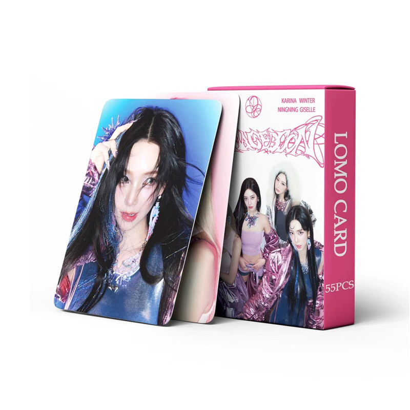 aespaグッズ フォト カード 55枚 セット トレカ エスパ 写真 全員