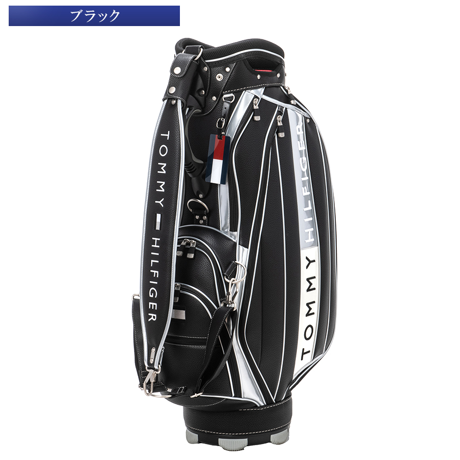 新品 トミーヒルフィガーゴルフ キャディバッグ THMG3FC4 ネイビー