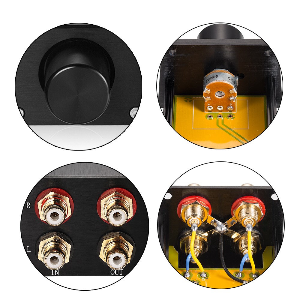 Douk Audio 高精度 パッシブプリアンプ ボリュームコントローラ HiFi