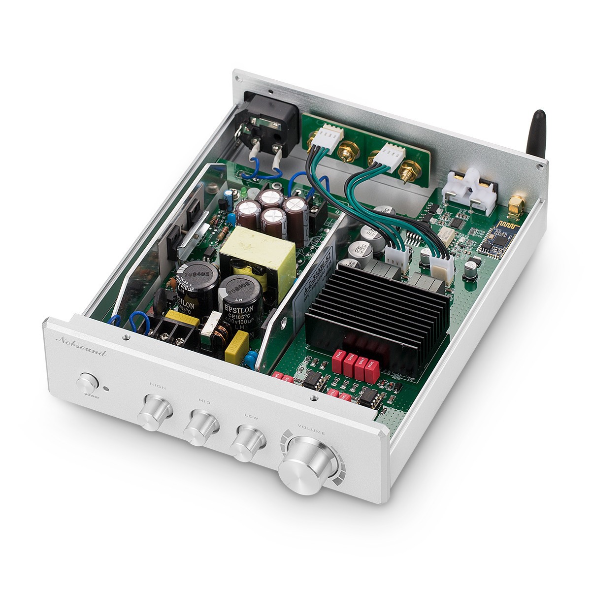 HiFi 300W + Bluetooth 5.0 デジタル パワーアンプ クラスD ステレオ