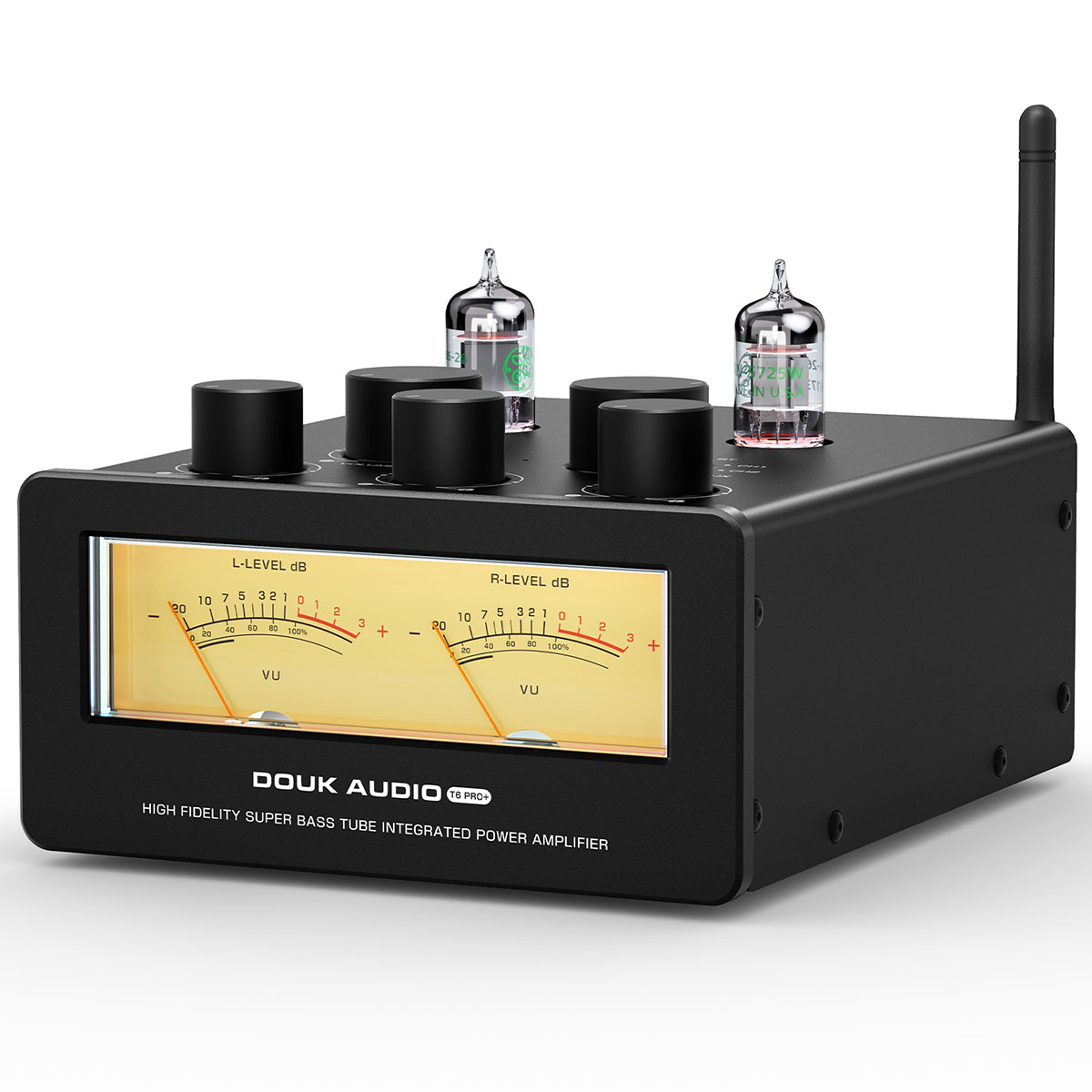 Nobsound T6PRO 真空管 ステレオ パワーアンプ: TPA3255 300Wx2出力 VU