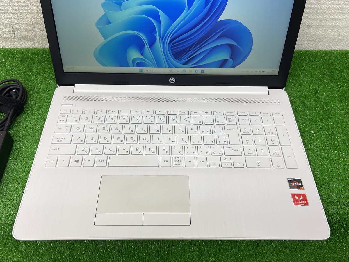 エイチピー HP LAPTOP 15-DB0XXX AMD RYZEN 3 2200U ノートPC WINDOWS