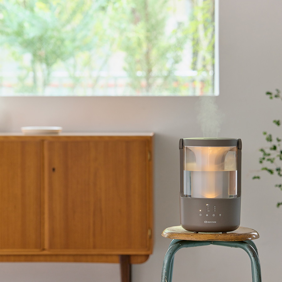 RHYTHM リズム MIST 250 超音波式 プールレス 加湿器 ウォームグレー